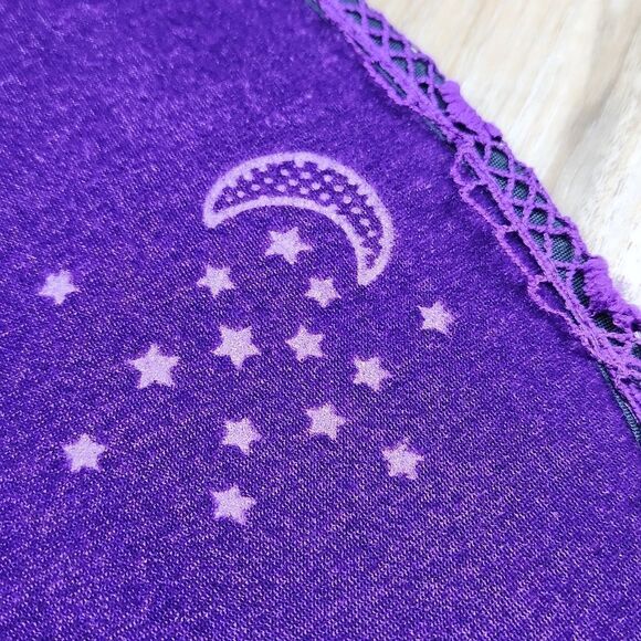 🔸️NWT Purple Velvety Witch Hat - Picture 8 of 10